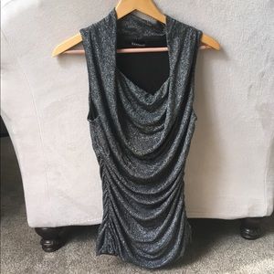 Double side ruched elegant Express Top